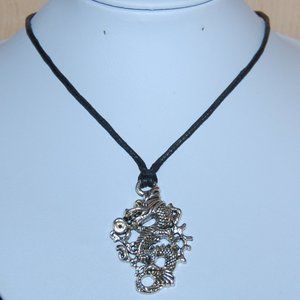 Dragon Necklace,Dragon Pendant Necklace,Martial Art Dragon Necklace,Man